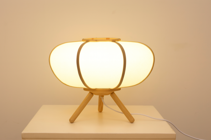 Bamboo Lantern Table Lamp